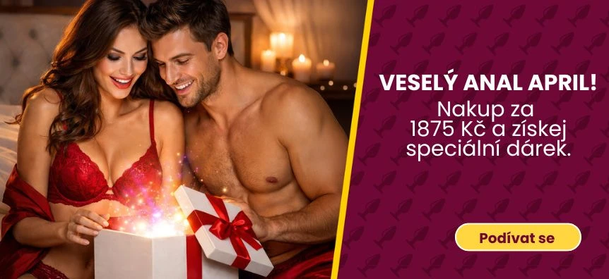 Veselý Anal April! - Zdarma Sunfo anální kolík - lovesexshop.cz sex shop