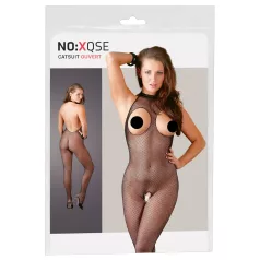   NO:XQSE - Dámský catsuit s push-up efektem prsou - černý S-L