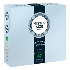 Mister Size tenký kondom - 47mm (36ks)