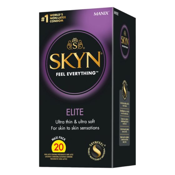 Manix SKYN Elite - ultra tenký kondom bez latexu (20ks)