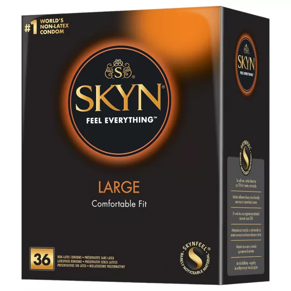 Manix SKYN Large - latexový kondom bez latexu - velké - 36 ks