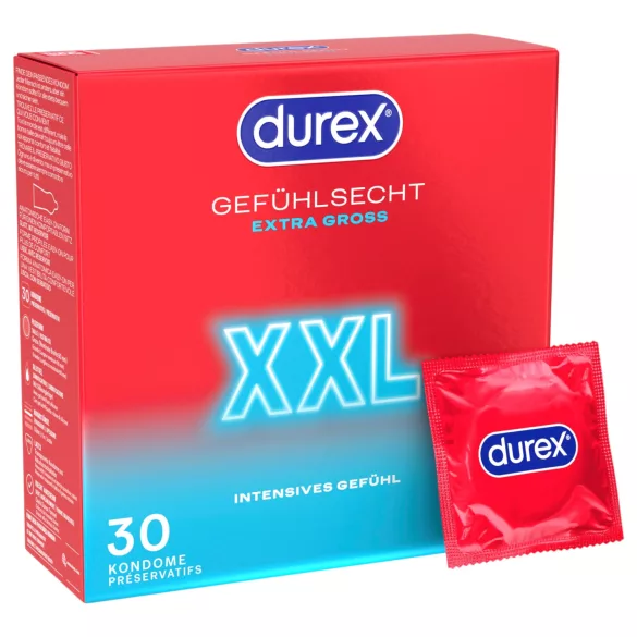 Durex - XXL kondomy (30 ks)