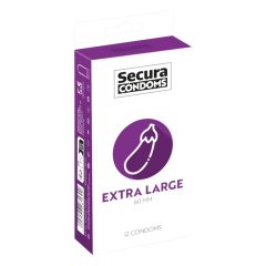 Secura Padlijanan - extra velký kondom - 60mm (12ks)