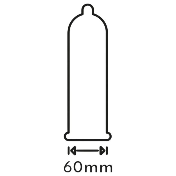 Secura Padlizsán - extra velké kondomy 60mm (100ks)