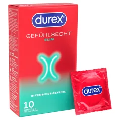 Durex - Slim kondomy (10 ks)