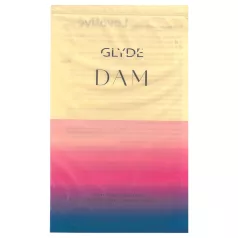 GLYDE - veganský latexový orální rouška - vanilka