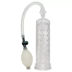 You2Toys - vakuová pumpa na penis - průhledná