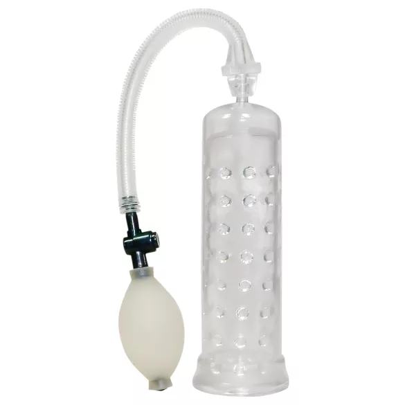 You2Toys - vakuová pumpa na penis - průhledná