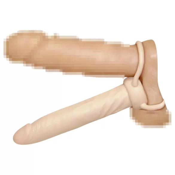 You2Toys - anální dildo - speciální tvar - tělová barva