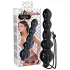 You2Toys Black Jack - anální dildo s kuličkami - černé