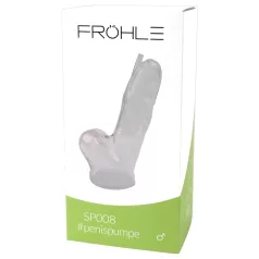   Fröhle SP008 - lékařský anatomický vákuový válec na penis - náhradní válec - 21 cm