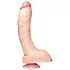 realistixxx - obří dildo - extra velké - naturální barva