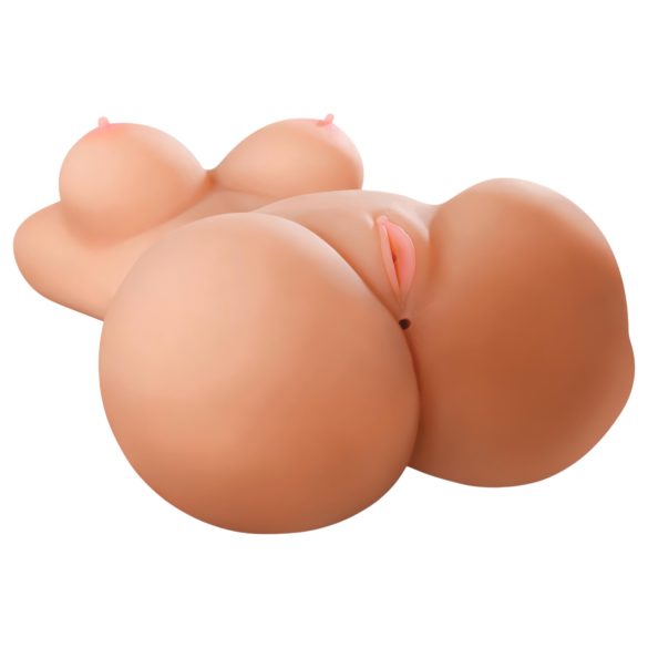 Mega Fuck Slut - realistický ženský masturbátor (přírodní)