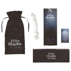 Fifty Shades of Grey - skleněné dildo Drive me crazy