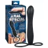 You2Toys - Anální dildo a erekční kroužek - černá