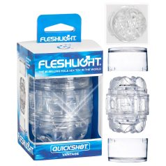   Fleshlight Quickshot Vantage - cestovní masturbátor - průhledný