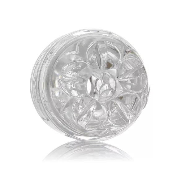 Fleshlight Quickshot Vantage - cestovní masturbátor - průhledný
