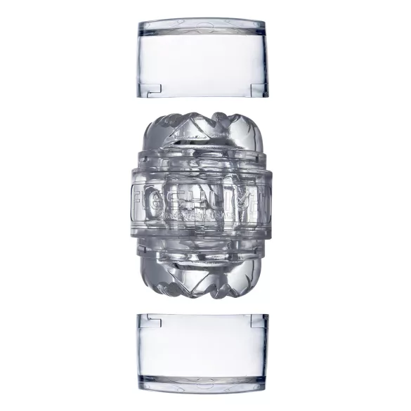 Fleshlight Quickshot Vantage - cestovní masturbátor - průhledný