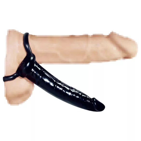 You2Toys - anální dildo - speciální tvar - černé