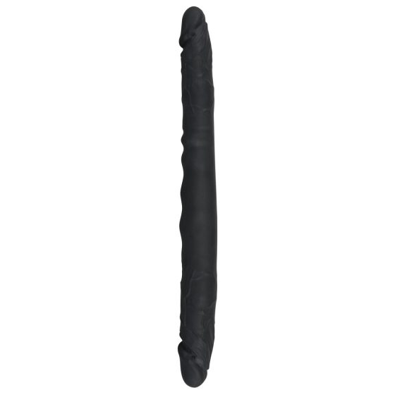 Bad Kitty - oboustranné silikonové dildo (černé)