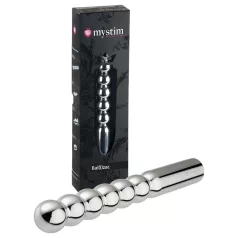 mystim Bal(l)zac - elektro dildo s kuličkami - kov
