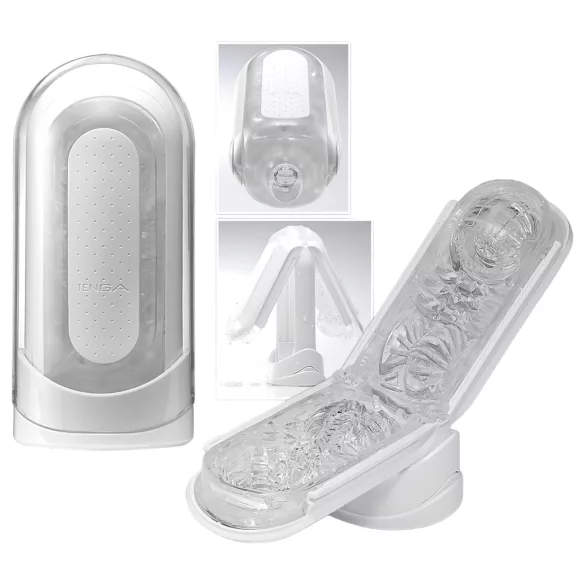 TENGA Flip Zero - masturbátor pro muže - bílý