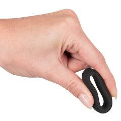   You2Toys Black Velvet Cock Ring - krúžok na penis (2,6cm) čierny