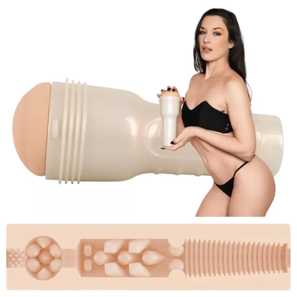 Fleshlight - masturbátor vagina - realističnost Stoya - tělová barva