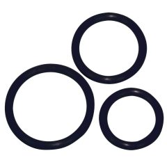 You2Toys Sexy Circles - kroužky na penis černé (3 ks)