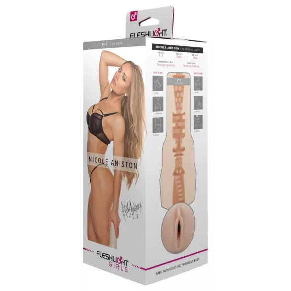 Fleshlight - masturbátor vagina - Nicole Aniston Fit - realistická