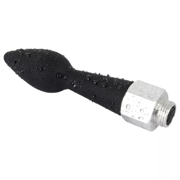 You2Toys - anální sprchová hlavice - silikonová kuželová - černá
