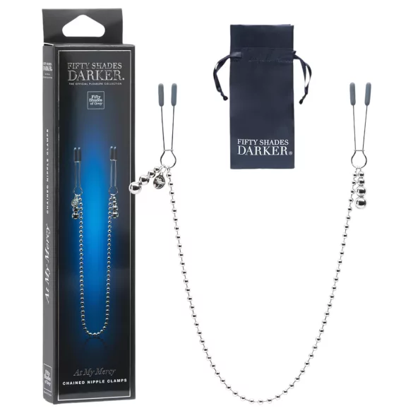 Fifty Shades Darker - Bradavkové svorky s řetízkem