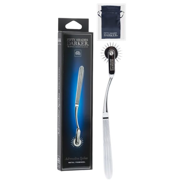 Fifty Shades Darker - dráždivé kolečko s hroty - nerezová ocel