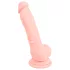 Medical - dildo z lékařského silikonu 18 cm - tělová