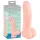 Medical - dildo z lékařského silikonu 20 cm - tělová barva