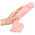 Medical - dildo z lékařského silikonu - realistické 24 cm - tělová barva