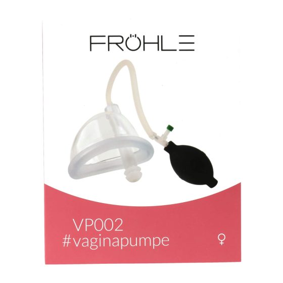 Froehle VP002- lékařská vakuová pumpa na klitoris s vaginální sondou