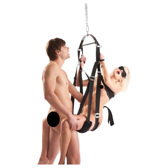 Bad Kitty - černá sex houpačka