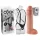 King Cock - dutý strap-on s postrojem - realistický dildo 28 cm