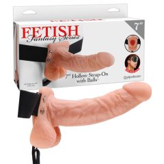 Fetish Strap-on 7 - připínací dildo (přírodní)
