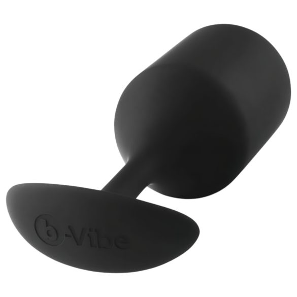 b-vibe - anální kolík s dvojitou kuličkou - 257g - černý