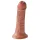 King Cock - realistický dildo - 15 cm - hnědý