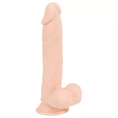   Nature Skin - realistický dildo s přísavkou - tělová barva střední