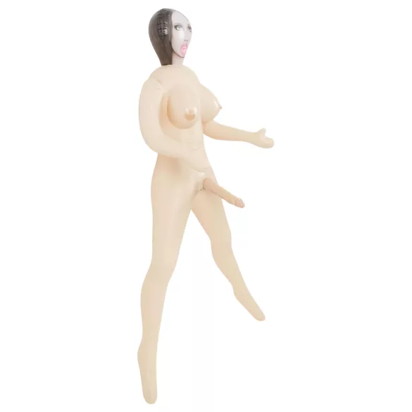 Lusting - nafukovací panna trans žena v životní velikosti