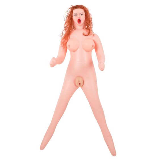 Sexy Bogyös Vörös - life-size rubber girl