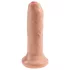 King Cock - realistický dildo - 15 cm - tělová barva