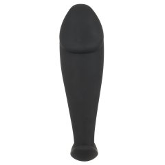 Black Velvet Butt Plug - anální dildo (černé)