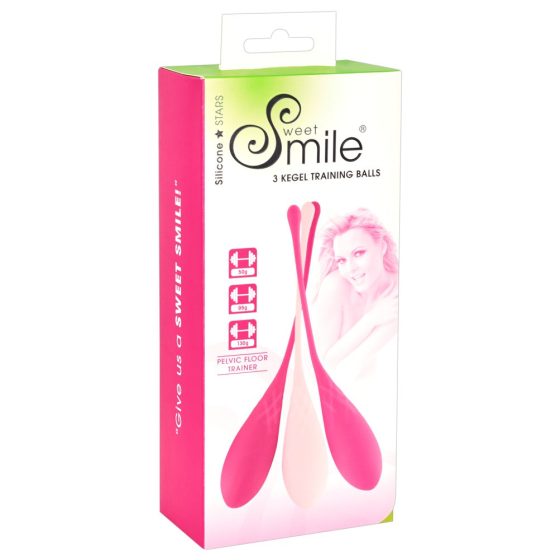 SMILE 3 Kegel - souprava venušiných kuliček (3 dílná)