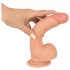 realistixxx - realistické dildo s přísavkou (22 cm, tělové)