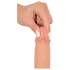 realistixxx - realistické dildo s přísavkou (22 cm, tělové)